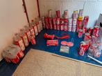 Coca cola verzameling vintage blikjes en flesjes, Verzamelen, Blikken, Ophalen, Gebruikt, Overige
