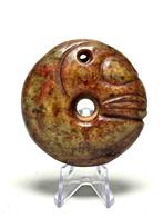 China Hongshan Cultuur Oude Jade Gesneden Hanger, Ophalen of Verzenden