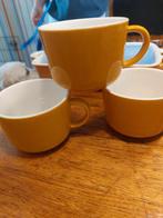 Hema soepkom geel 3 stuks, Huis en Inrichting, Keuken | Servies, Ophalen of Verzenden, Overige stijlen, Kom(men)