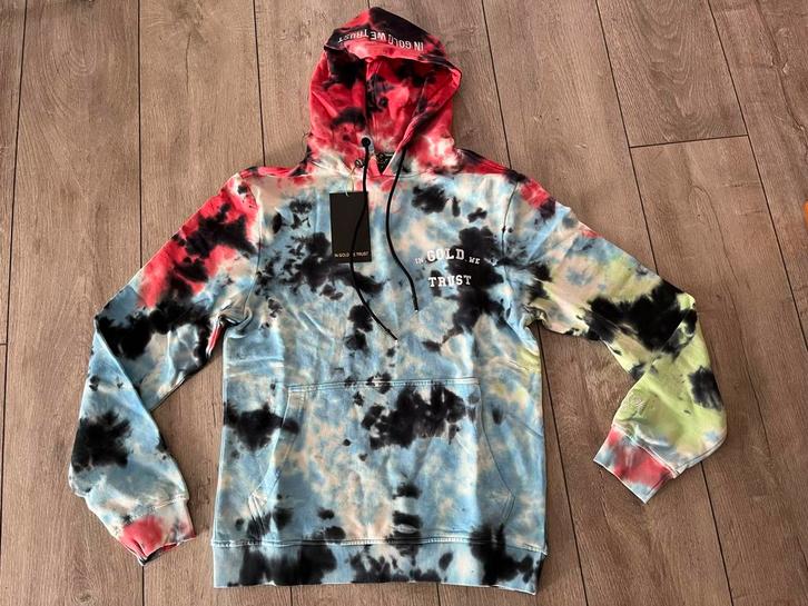 In Gold We Trust super gave nieuwe hoodie (Maat S), Kleding | Heren, Truien en Vesten, Nieuw, Maat 46 (S) of kleiner, Overige kleuren