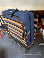 Opklapbaar logeerbed - weinig gebruikt, Ophalen, Eenpersoons, Blauw, 190 cm of minder
