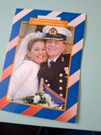 Speciale uitgifte huwelijk Willem-Alexander & Máxima, Postzegels en Munten, Postzegels | Nederland, Ophalen of Verzenden, Na 1940