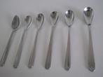 7 RVS Sola 100 lepel 12 cm 5 thee 2 koffie Art deco 1950 p s, Antiek en Kunst, Ophalen of Verzenden