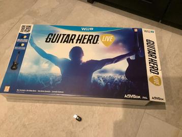 Nintendo Wii U Guitar Hero in doos beschikbaar voor biedingen