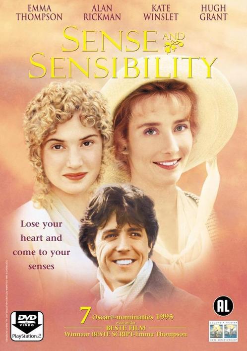 Sense And Sensibility DVD, Cd's en Dvd's, Dvd's | Drama, Zo goed als nieuw, Drama, Alle leeftijden, Verzenden