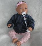Baby Leoni levensechte babypop blauwe ogen maat 52 cm nieuw, Kinderen en Baby's, Speelgoed | Poppen, Nieuw, Ophalen of Verzenden