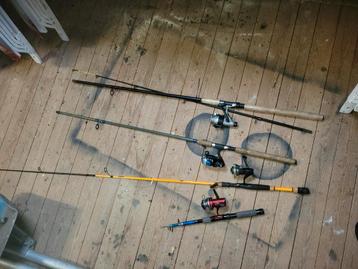 12 werphengels – met en zonder molen  beschikbaar voor biedingen