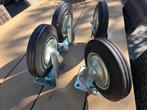 Bokwiel/Zwenkwiel 200mm - Set van 4, Ophalen of Verzenden, Zo goed als nieuw