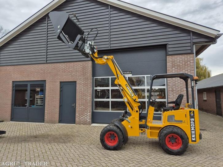 Knikmops 180 shovel met telegiek /hoog kiepen, Zakelijke goederen, Machines en Bouw | Kranen en Graafmachines, Wiellader of Shovel