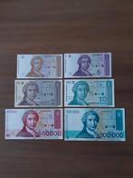 6 biljetjes Kroatië unc kk f.27.8, Ophalen of Verzenden, Overige landen