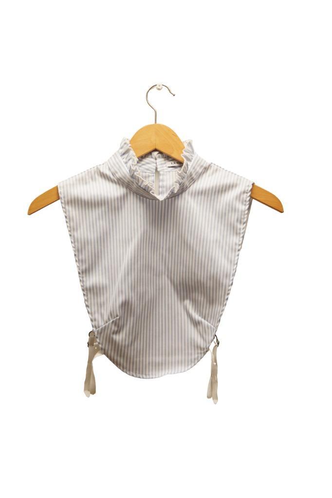 LA COLLERETTE Kraagje, Kleding | Dames, Blouses en Tunieken, Zo goed als nieuw, Blauw, Verzenden