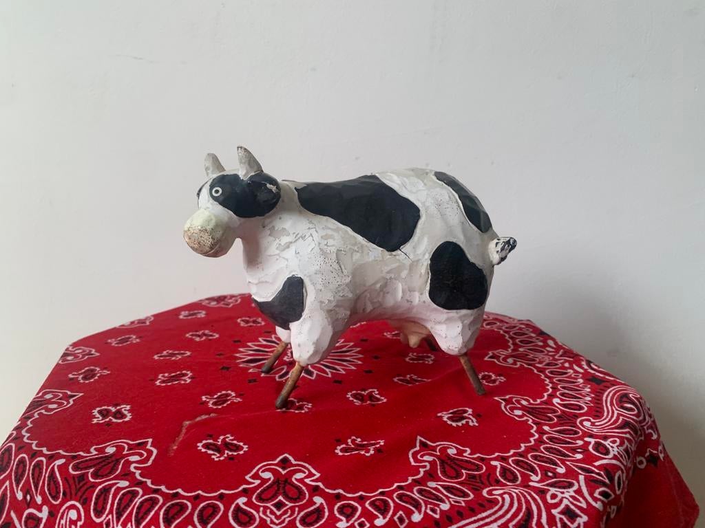 Leuke koeien spaarpot, Ophalen of Verzenden, Gebruikt, Steen, Aardewerk of Keramiek, Dier