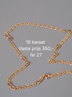 Gouden ketting 18 karaat, Verzenden, Zo goed als nieuw, Goud, Goud