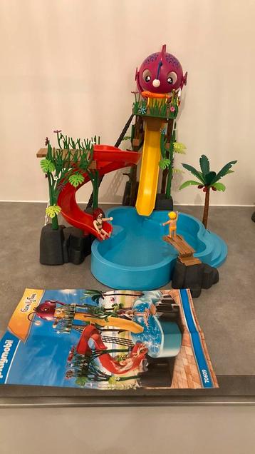 Playmobil 70609 waterpark zwembad met glijbanen beschikbaar voor biedingen