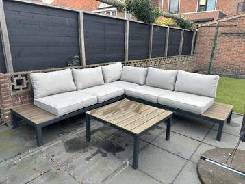 Teak Loungebank Buiten beschikbaar voor biedingen