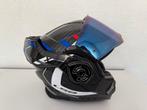 Ls2 advant x carbon incl spiegel glas blauw xs, Motoren, Overige merken, XS, Ophalen of Verzenden, Integraalhelm