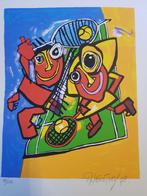 Zeefdruk ABN AMRO world tennis tourn.1998 van Ad Verstijnen., Ophalen of Verzenden