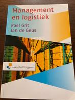 Johannes de Geus - Management en logistiek, Johannes de Geus; R. Grit, Sociale wetenschap, Ophalen of Verzenden, Zo goed als nieuw
