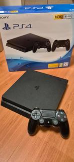 PS4 Slim 1TB + 1 Controller + spellen + spellenopslagtoren, Spelcomputers en Games, Spelcomputers | Sony PlayStation 4, Ophalen