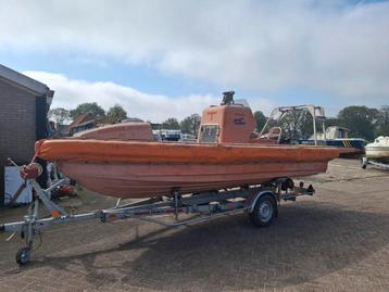 Dikke rib FASTRESQUE reddings boot werkboot no nonsens boot beschikbaar voor biedingen
