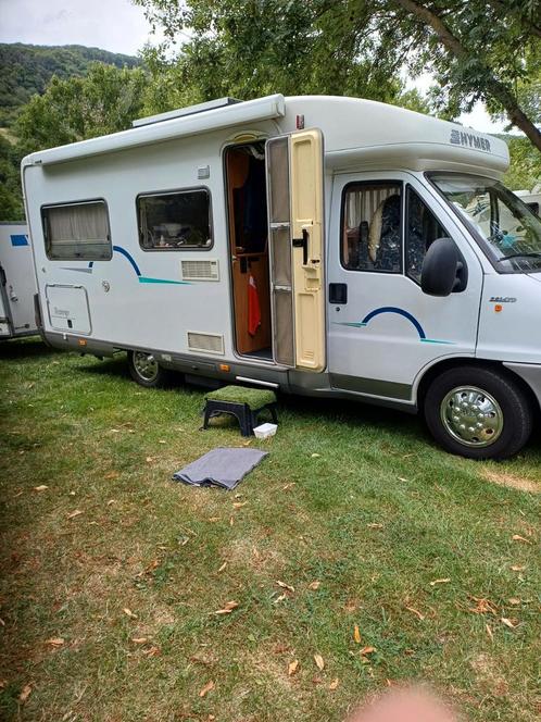 Te koop zgoh hymer 575, Caravans en Kamperen, Campers, Particulier, tot en met 2, Half-integraal, Hymer, Fiat, Diesel, Handgeschakeld