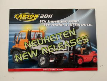Carson catalogus 2011 rc auto beschikbaar voor biedingen