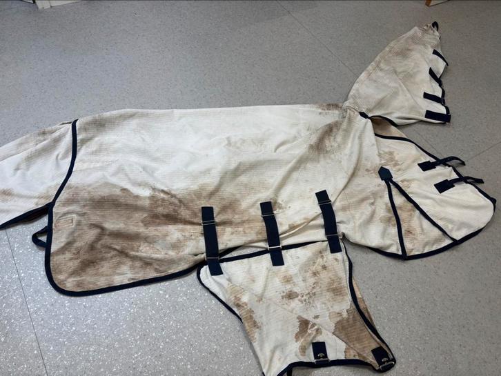 Horsegear eczeemdeken sweet itch 195, Dieren en Toebehoren, Paarden en Pony's | Dekens en Dekjes, Zo goed als nieuw, Ophalen