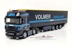 WSI Volmer Daf XF105 SSC 6x2 schuifzeiloplegger, Hobby en Vrije tijd, Wsi, Gebruikt, Ophalen of Verzenden, Bus of Vrachtwagen