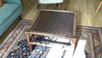 Vintage salontafel manou retro bamboe bijzettafel, 50 tot 100 cm, Minder dan 50 cm, Gebruikt, Ophalen of Verzenden