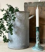 Brocante oud zinken WECK emmertje, Verzenden