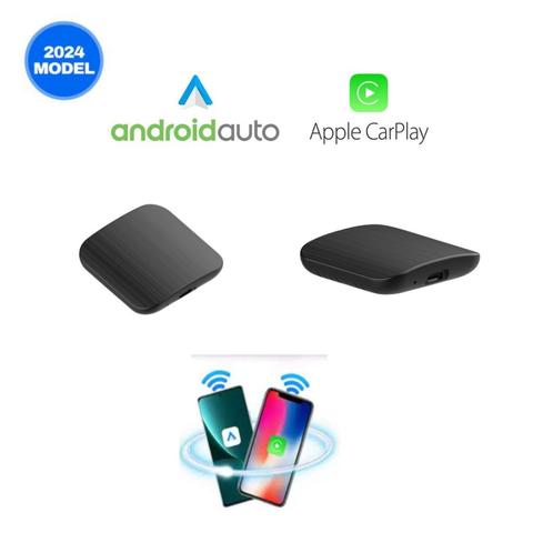 2024 Android Auto / Apple Carplay Dongle Draadloos, Auto diversen, Auto-accessoires, Nieuw, Ophalen of Verzenden