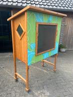 Slaaphuisje, verhoogd, beschilderd, zeer mooi, Kinderen en Baby's, Babywiegjes en Ledikanten, Ophalen, Zo goed als nieuw, Ledikant