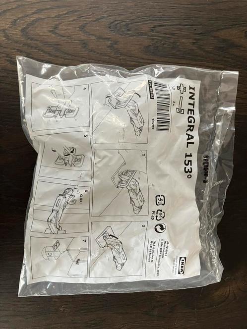 Ikea kast/keukendeur Integral scharnieren, 153 graden, Doe-het-zelf en Verbouw, Overige Doe-het-zelf en Verbouw, Nieuw, Ophalen of Verzenden
