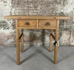 Side table van massief elmwood, Huis en Inrichting, Tafels | Sidetables, Ophalen, Huize-Hendriks, Landelijk, werelds, wabi-sabi