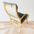 Scandinavische Lounge Fauteuil Vintage, Ophalen, Hout, Scandinavisch, Huysmans