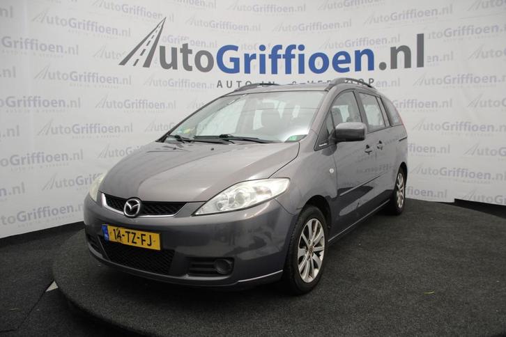 Mazda 5 1.8 Touring motor niet 100% (bj 2007), Auto's, Mazda, Bedrijf, Te koop, ABS, Airbags, Airconditioning, Alarm, Boordcomputer