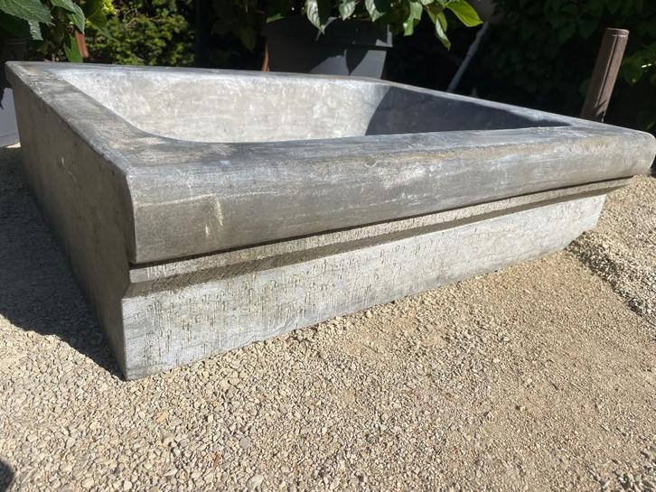 Hardstenen gootsteen wasbak met neus, Huis en Inrichting, Keuken | Keukenelementen, Gebruikt, Minder dan 100 cm, 50 tot 100 cm