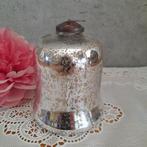 Brocante heksenbal zilver kleur kerst hoogte 12 cm NR 2, Ophalen of Verzenden