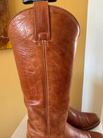SENDRA lichtbruine hoge leren cowboy laarzen 36 CHCS, Bruin, Ophalen of Verzenden, Zo goed als nieuw, Hoge laarzen