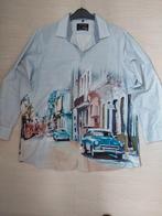 Herenoverhemd met afbeelding van Cuba maat xxl, Kleding | Heren, Ophalen of Verzenden, Zo goed als nieuw, Overige halswijdtes