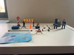 Playmobil 6878 politie wegversperring, Ophalen of Verzenden, Zo goed als nieuw, Complete set