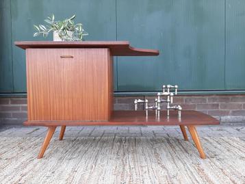 Retro audiomeubel vintage kastje Deens design audiokastje 60 beschikbaar voor biedingen
