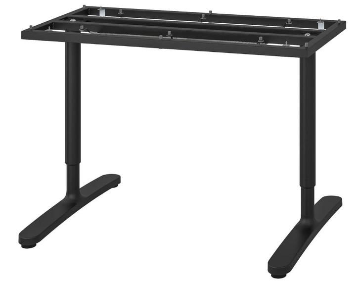 Onderstel bureau Bekant van IKEA (zwart), Huis en Inrichting, Bureaus, Zo goed als nieuw, Bureau, In hoogte verstelbaar, Ophalen