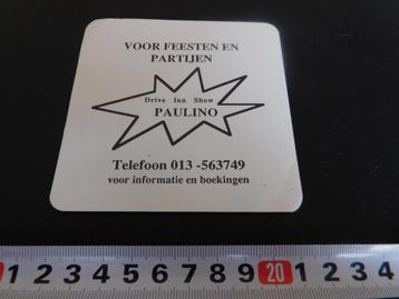 sticker Drive Inn Show  PAULINO  013-563749 beschikbaar voor biedingen