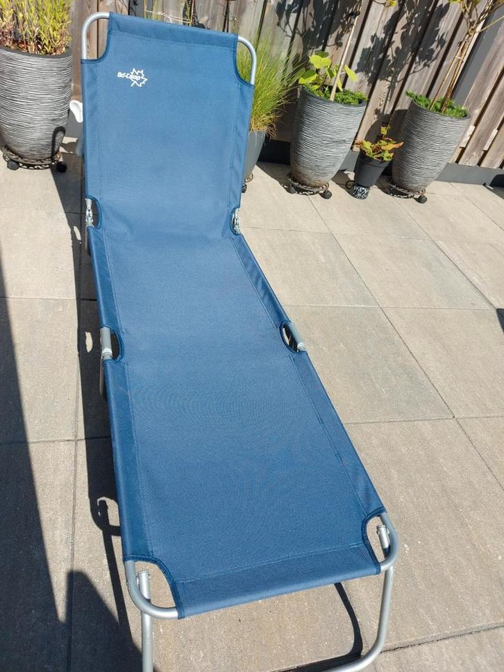 Stretchbed, Caravans en Kamperen, Kampeeraccessoires, Gebruikt, Ophalen