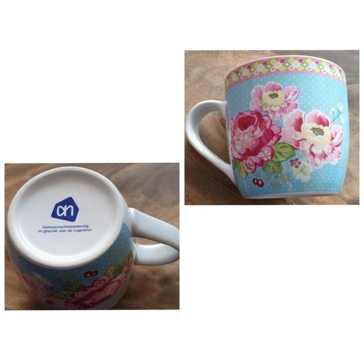 1x Rozenbeker koffie-/theekop, gezellig vintage decor nieuw!, Huis en Inrichting, Keuken | Servies, Nieuw, Kop(pen) en/of Schotel(s)