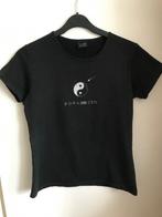 t-shirt voor yoga of meditatie of tai-chi, Maat 38/40 (M), Verzenden, Zwart, Gedragen
