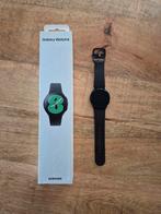 Samsung Galaxy Watch 4 - Zwart, Sieraden, Tassen en Uiterlijk, Smartwatches, Zwart, Zo goed als nieuw, Samsung, Waterdicht