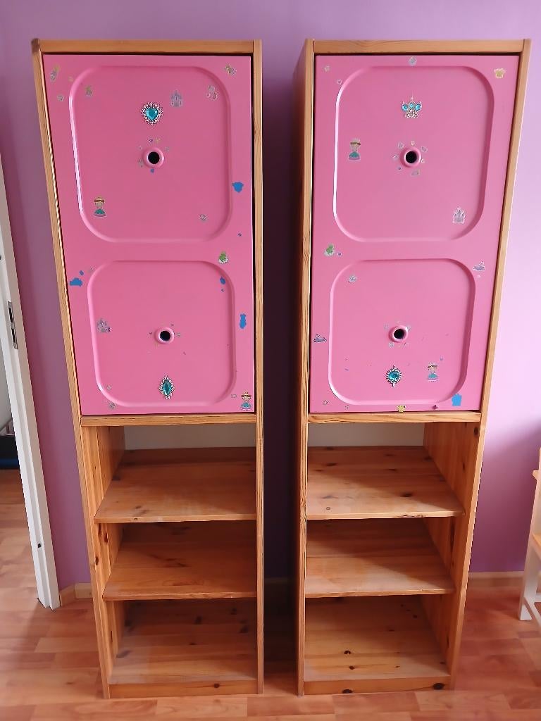 kasten   voor meisjes / jongens kamer, Huis en Inrichting, Ophalen of Verzenden, Zo goed als nieuw, Kinderkamer, 25 tot 50 cm