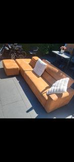 Bankstel montel. Incl hocker, Huis en Inrichting, Banken | Bankstellen, Ophalen of Verzenden, Zo goed als nieuw, 75 tot 100 cm